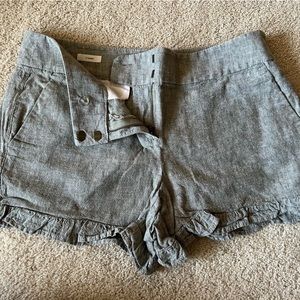 Loft chino shorts blue (4)